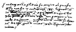 Figure 7 – Diario f3v, 14 September 1492.